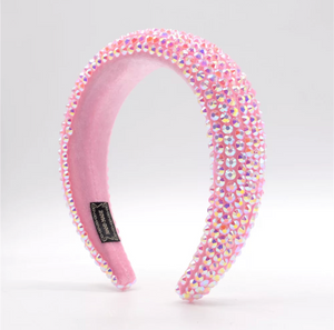 Wide Rhinestone Headbands